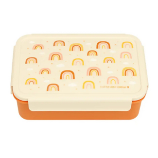 Little Lovely Company Bento lunch box: Rainbows