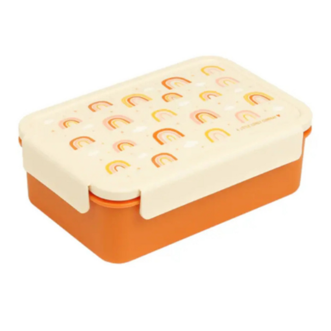 Little Lovely Company Bento lunch box: Rainbows