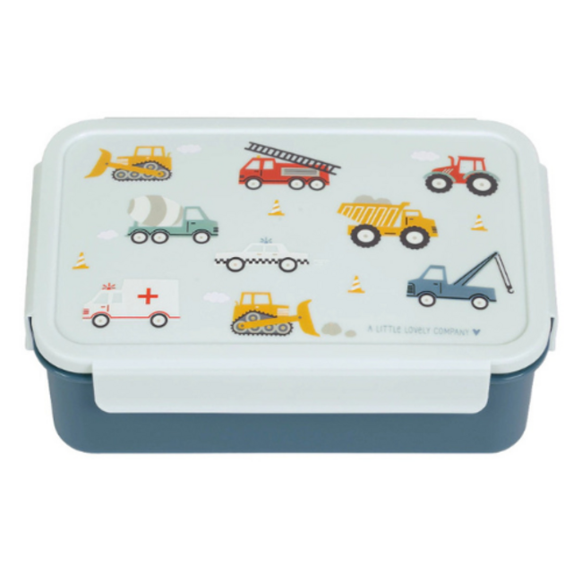 Little Lovely Company Bento lunch box: Voertuigen