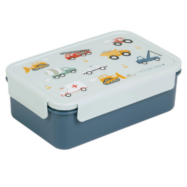 Little Lovely Company Bento lunch box: Voertuigen