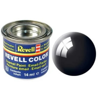 Revell verf - nr.7 zwart, glanzend