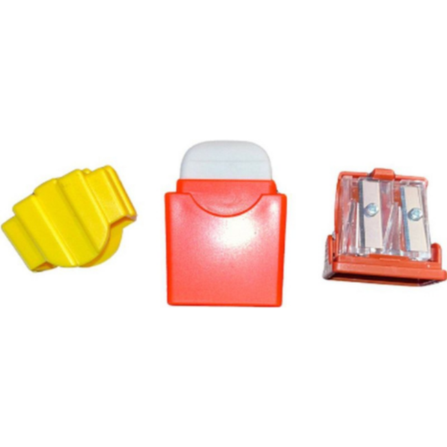 puntenslijper met gum, patat