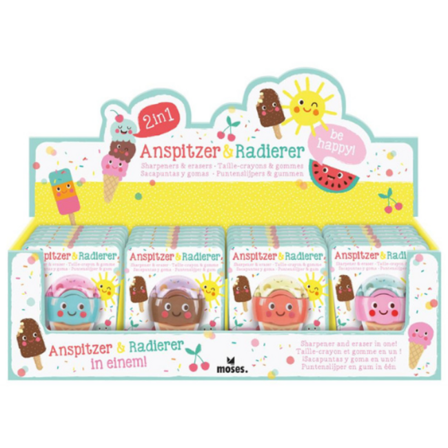 Be happy gum en puntenslijper