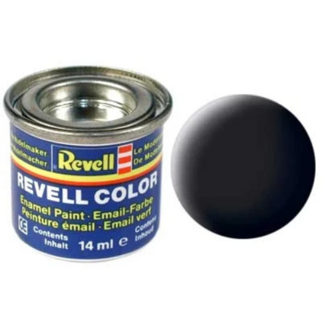 Revell verf - nr.8 zwart, mat