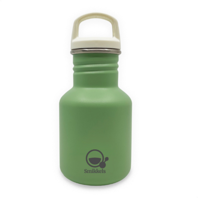 Smikkels RVS Drinkfles 350ml - Groen
