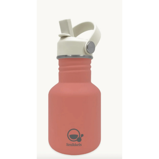 Smikkels RVS Thermos drinkfles 350ml - Roze