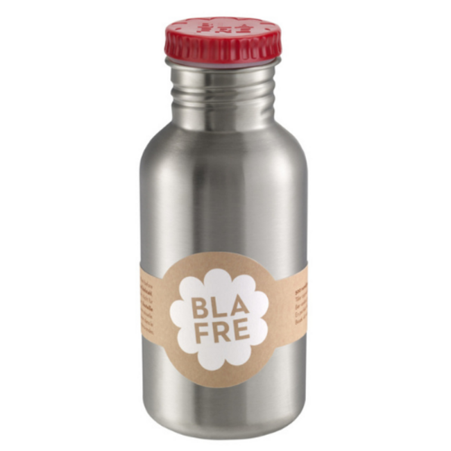 Blafre stainless steel bottle 500ml red