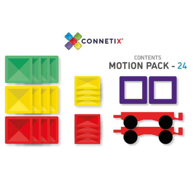 Connetix Regenboog Beweegset 24 stuks