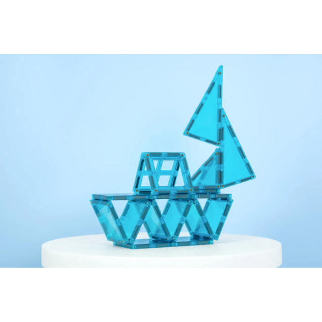 Connetix Charity Teel, Blauwe tegels (20 stuks)