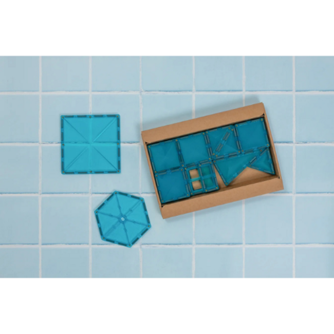 Connetix Charity Teel, Blauwe tegels (20 stuks)