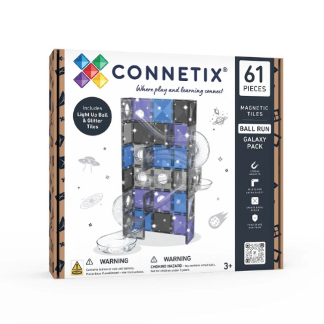 Connetix Knikkerbaan ruimte set (61 pc)