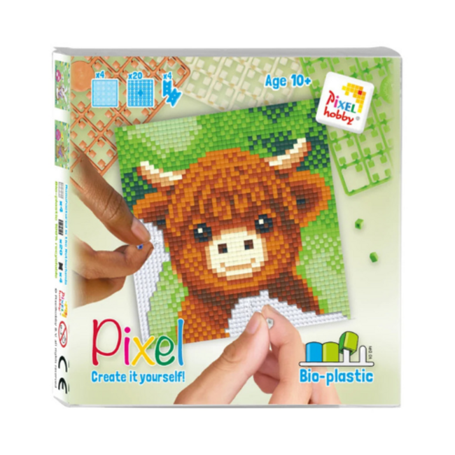 Pixelhobby Pixel Set - Schotse hooglander