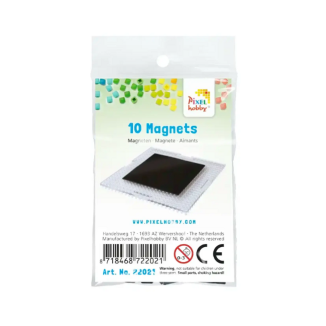 Pixelhobby Pixelhobby, Magneetjes 40x40 mm (set van 10)
