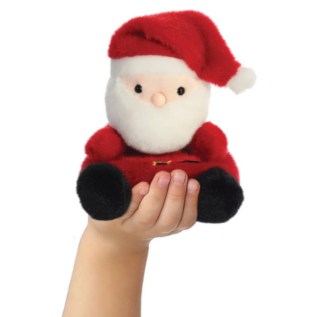Aurora Palm Pals kerstman 13 cm