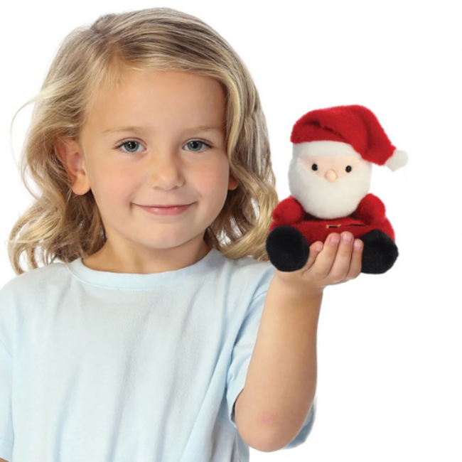 Aurora Palm Pals kerstman 13 cm