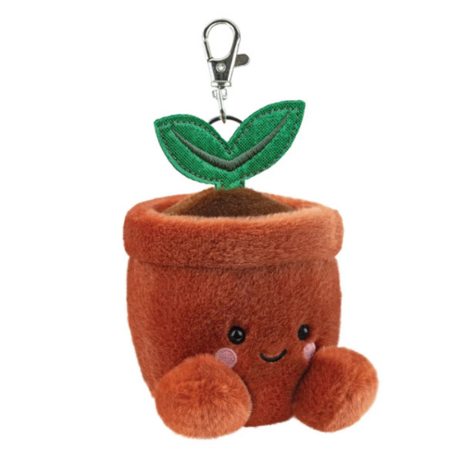 Aurora Palm Pals Sleutelhanger - Potplant , 10cm