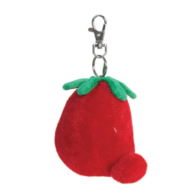 Aurora Palm Pals Sleutelhanger - Aardbei, 10cm
