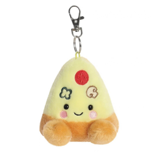 Aurora Palm Pals Sleutelhanger - Pizza, 10cm