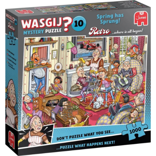 Wasgij by Jumbo Retro Mystery 10 - De lente is begonnen! (1000 stukken)