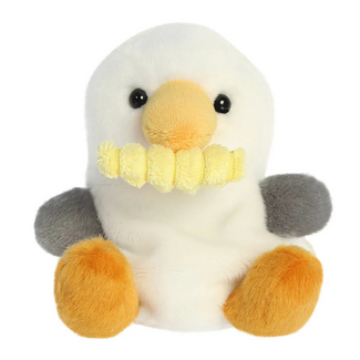 Aurora Palm Pals meeuw met frietje 13 cm