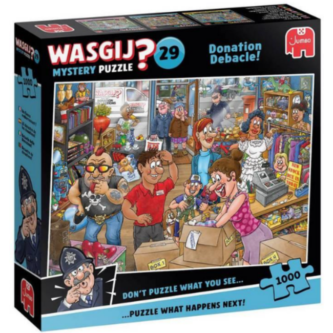 Jumbo Wasgij puzzel Mystery 29 – Donatiedebacle! (1000)