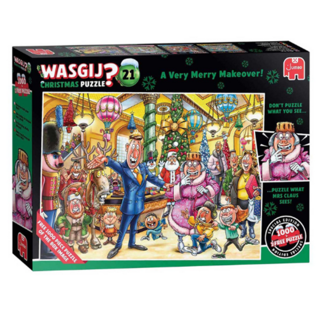 Jumbo Wasgij puzzel Christmas 21 – Een feestelijke make-over!