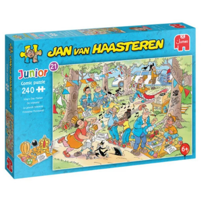 Jumbo De Vrijmarkt – Jan van Haasteren Junior puzzel (240)