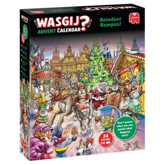 Jumbo Jumbo adventskalender Wasgij kerst