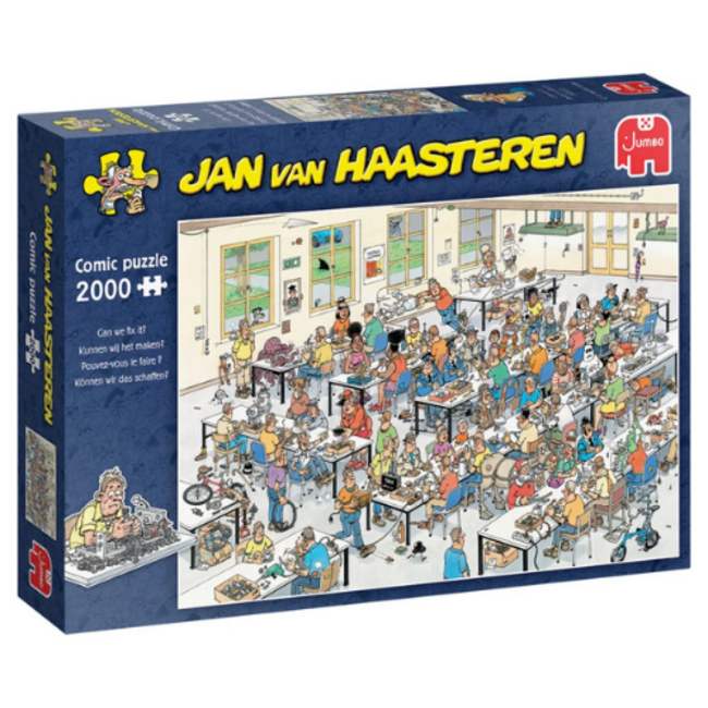 Jumbo Jan van Haasteren puzzel - Kunnen we het repareren? (2000 stukken)