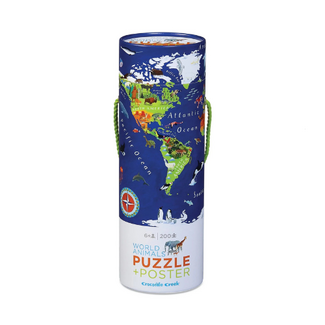 Crocodile Creek Poster & Puzzle World
