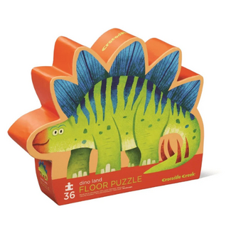 Crocodile Creek 36-delige Shaped Box Puzzel - Dino Land Crocodile Creek 36-delige Shaped Box Puzzel - Dino Land