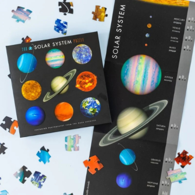 Crocodile Creek 200 Pc NASA Puzzle Solar System