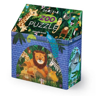 Crocodile Creek 24 Pc Puzzle dierentuin Crocodile Creek 24 Pc Puzzle dierentuin