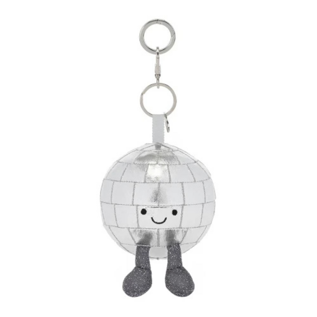 Jellycat Jellycat, Amuseables Disco Ball Key Chain Bag Charm (Discobal sleutelhanger)