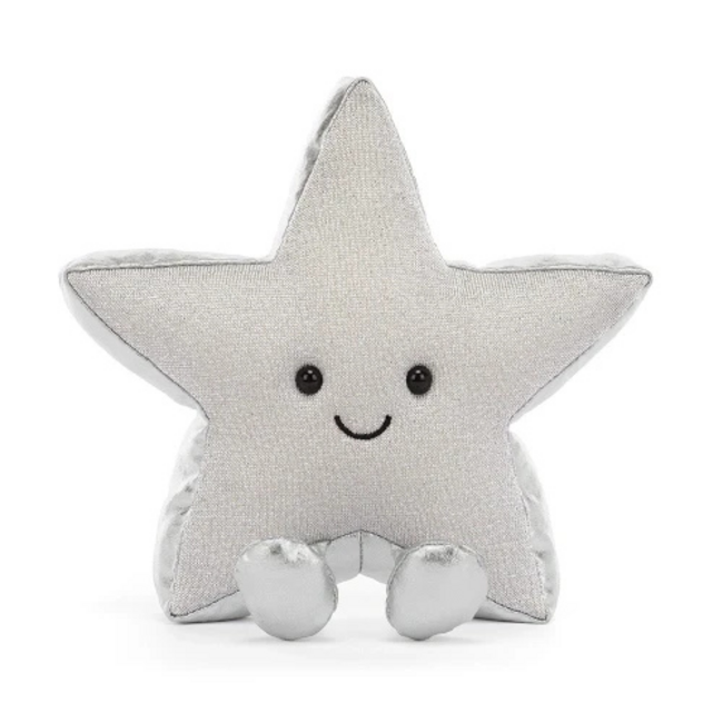 Jellycat Jellycat Amuseables Silver Star (2026) (zilveren ster)