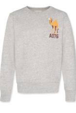 AMERICAN OUTFITTERS Ao76 Tom c-neck sweater dromedary heather grey