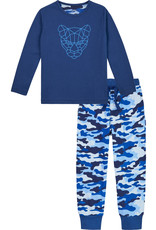 CLAESEN'S CLAESEN'S boy pyjama cobalt stripes
