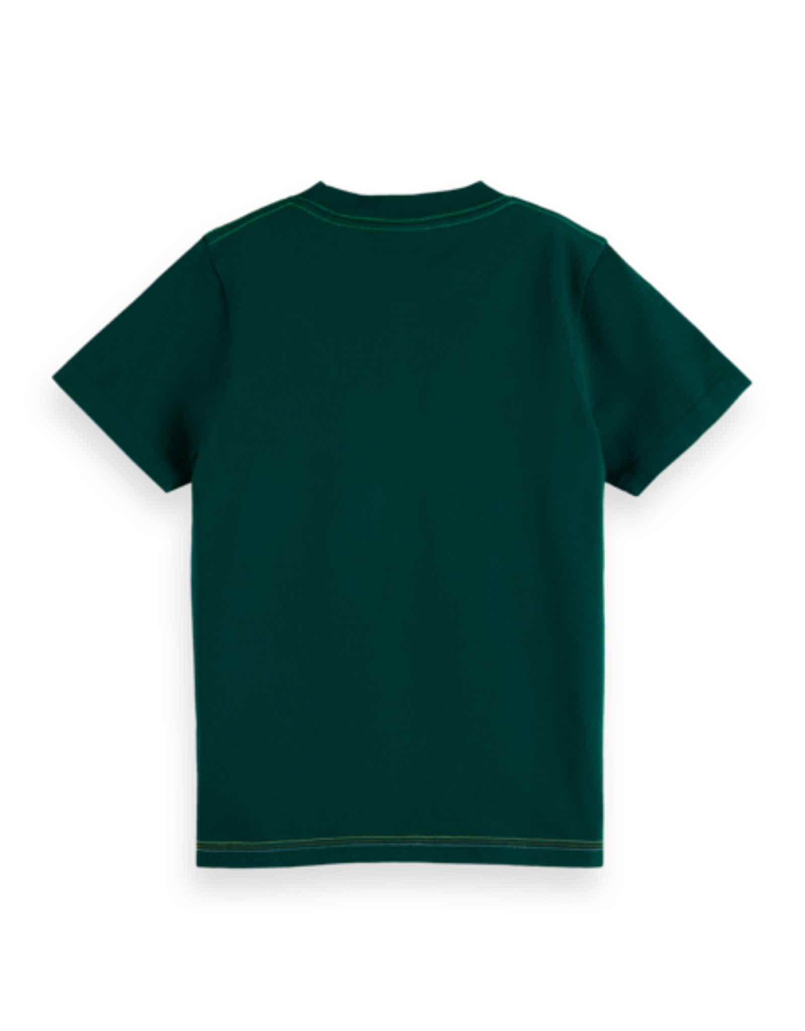 SCOTCH & SODA SCOTCH & SODA Tshirt groen met print