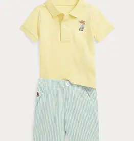 RALPH LAUREN RALPH LAUREN Bermuda groen gestreept