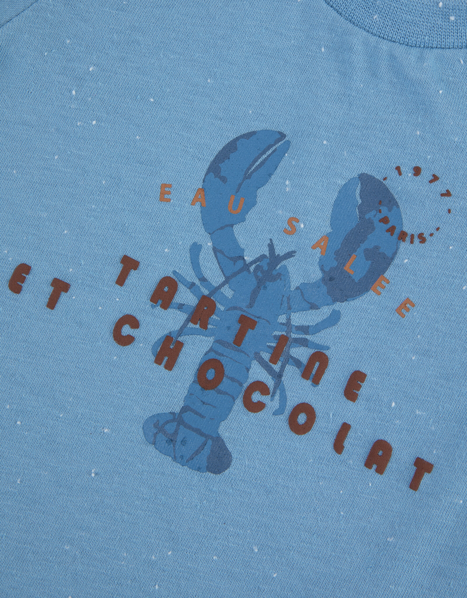 TARTINE ET CHOCOLAT TARTINE ET CHOCOLAT T-shirt blauw