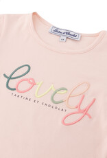 TARTINE ET CHOCOLAT TARTINE ET CHOCOLAT T-shirt roze