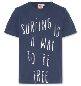 AMERICAN OUTFITTERS Ao76 Mat tshirt surfing indigo