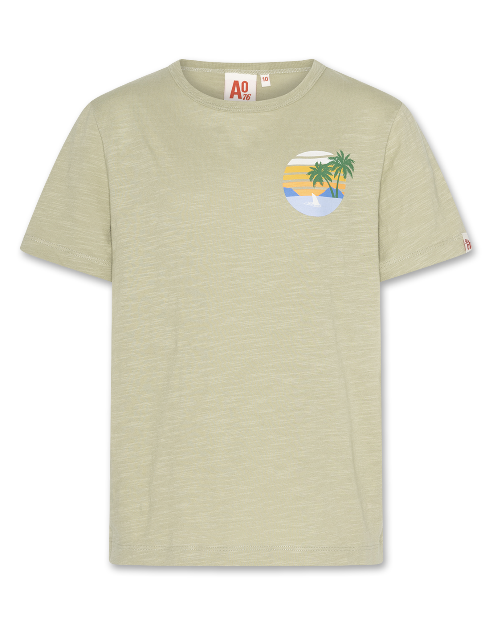 AMERICAN OUTFITTERS Ao76 Mat tshirt island light olive