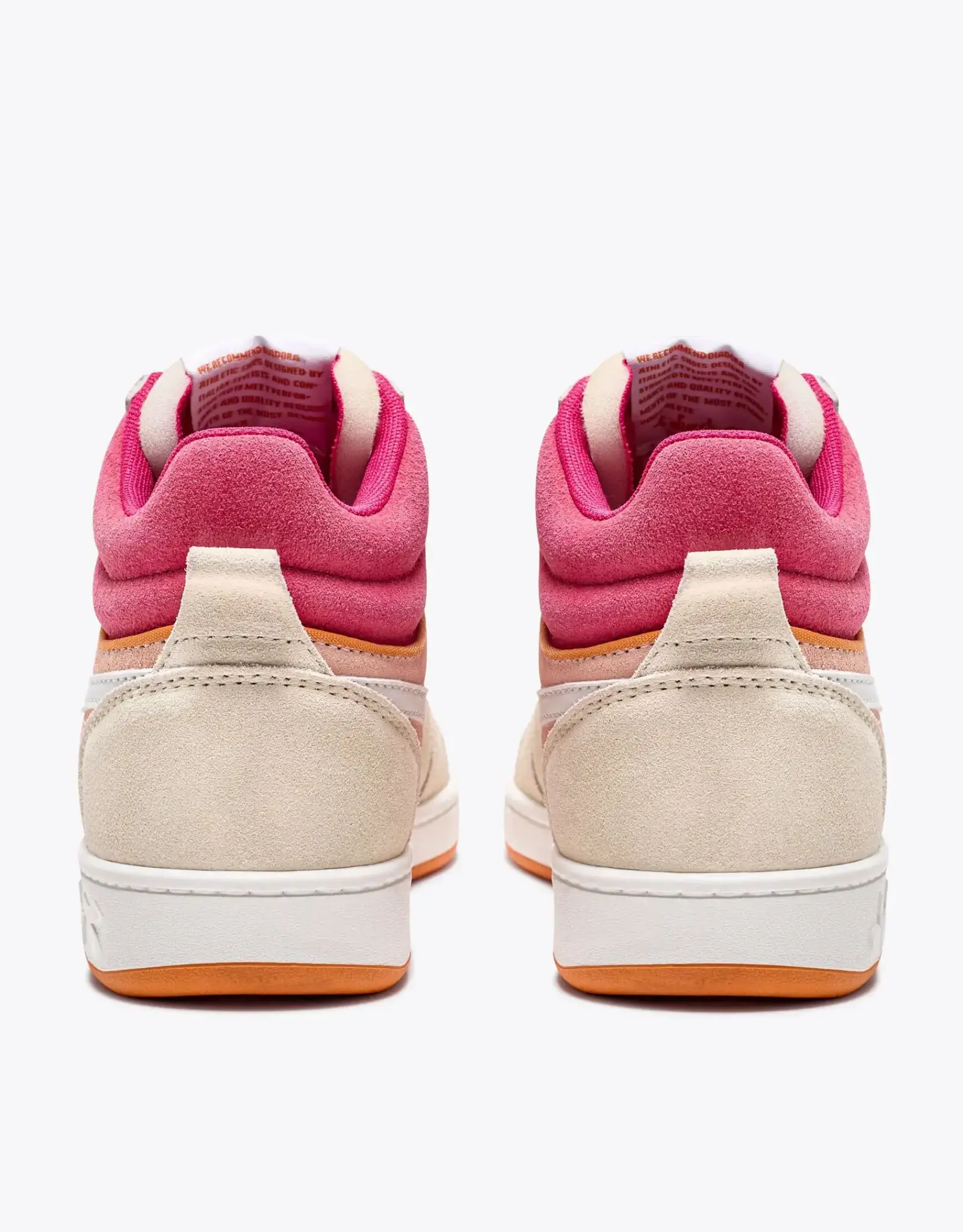 DIADORA DIADORA Magic basket demi suede wn whisper white/pastel rose