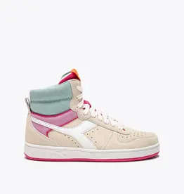 DIADORA DIADORA Magic basket mid suede wn whisper white/surf spray