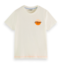 SCOTCH & SODA SCOTCH & SODA T-shirt wit surf&sup