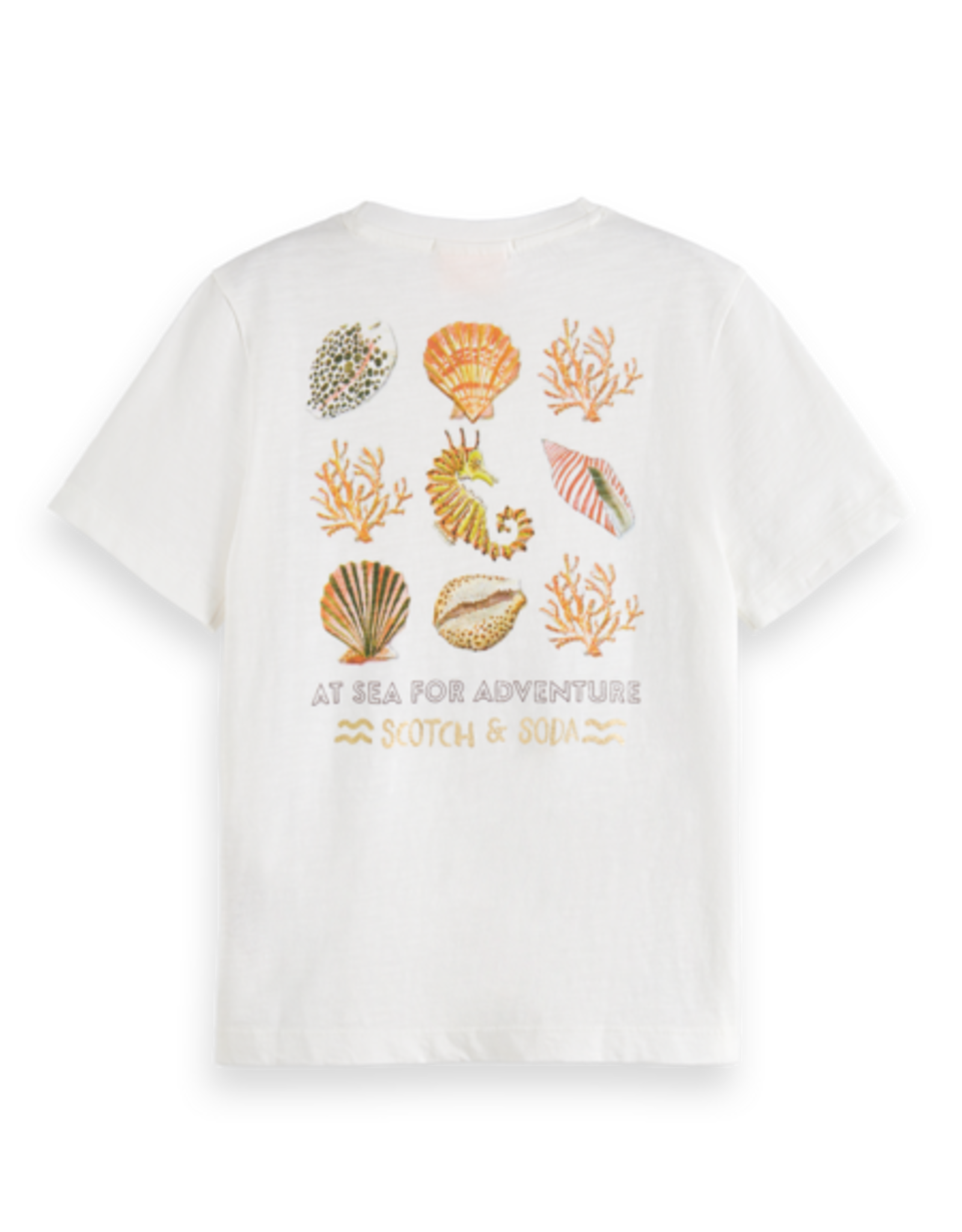 SCOTCH & SODA SCOTCH & SODA T-shirt wit