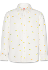 AMERICAN OUTFITTERS Ao76 Axel shirt lemon aop white