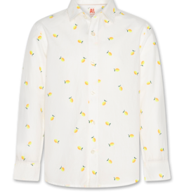 AMERICAN OUTFITTERS Ao76 Axel shirt lemon aop white