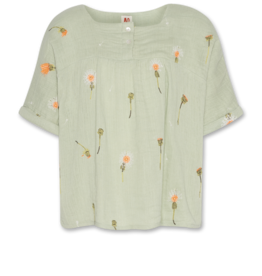 AMERICAN OUTFITTERS Ao76 Freida dandelion shirt quiet green